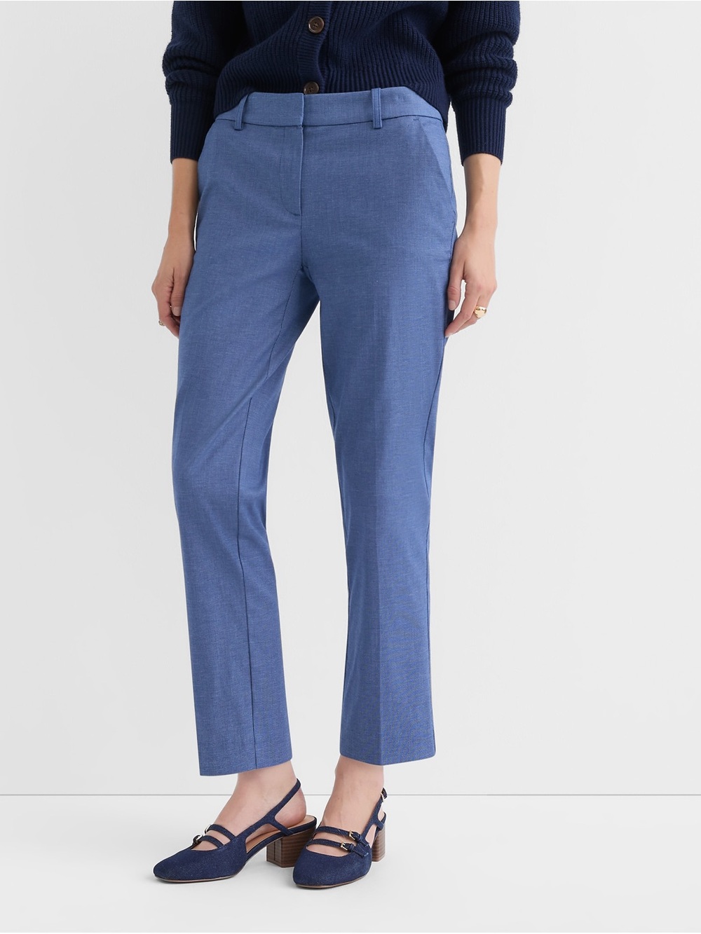 LOFT - The Riviera Slim Ankle Pant - Size 8 Tall